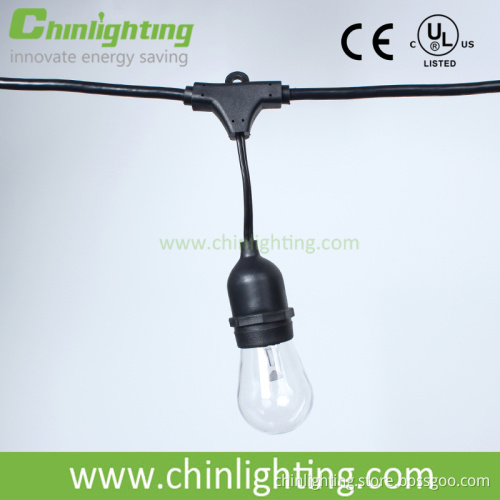 Crashworthy high quality e27 e26 PVC led string lamp